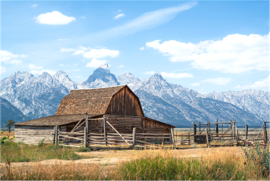 Main image Mormon Row Barn at Grand Tetons (Daytime)