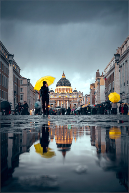 Main image Vatican City Umbrella Man