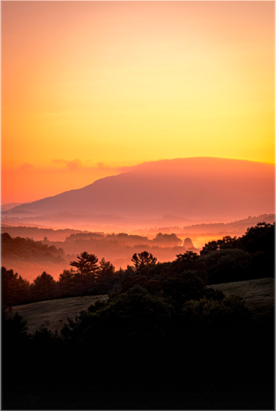 Main image Misty Mountain Sunrise