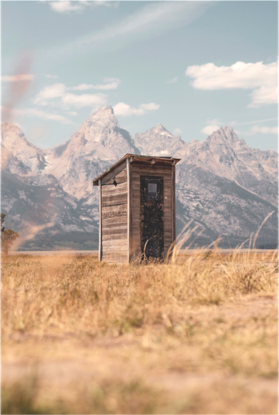 Main image Tetons Outhouse