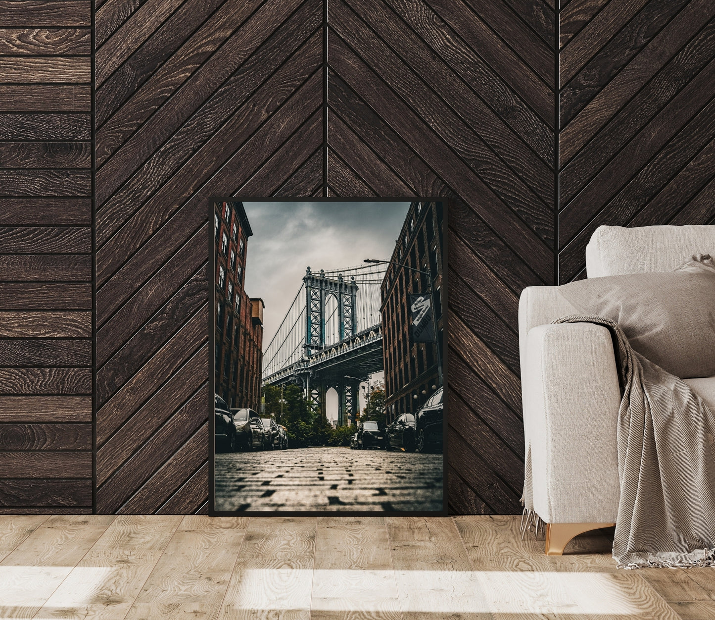 Manhattan Bridge in Dumbo