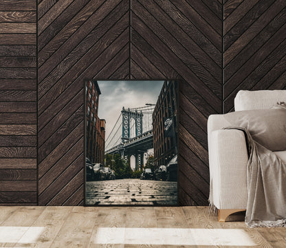 Manhattan Bridge in Dumbo