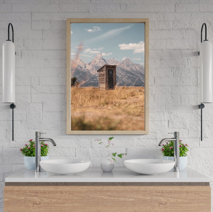 Tetons Outhouse
