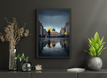 Vatican City Umbrella Man