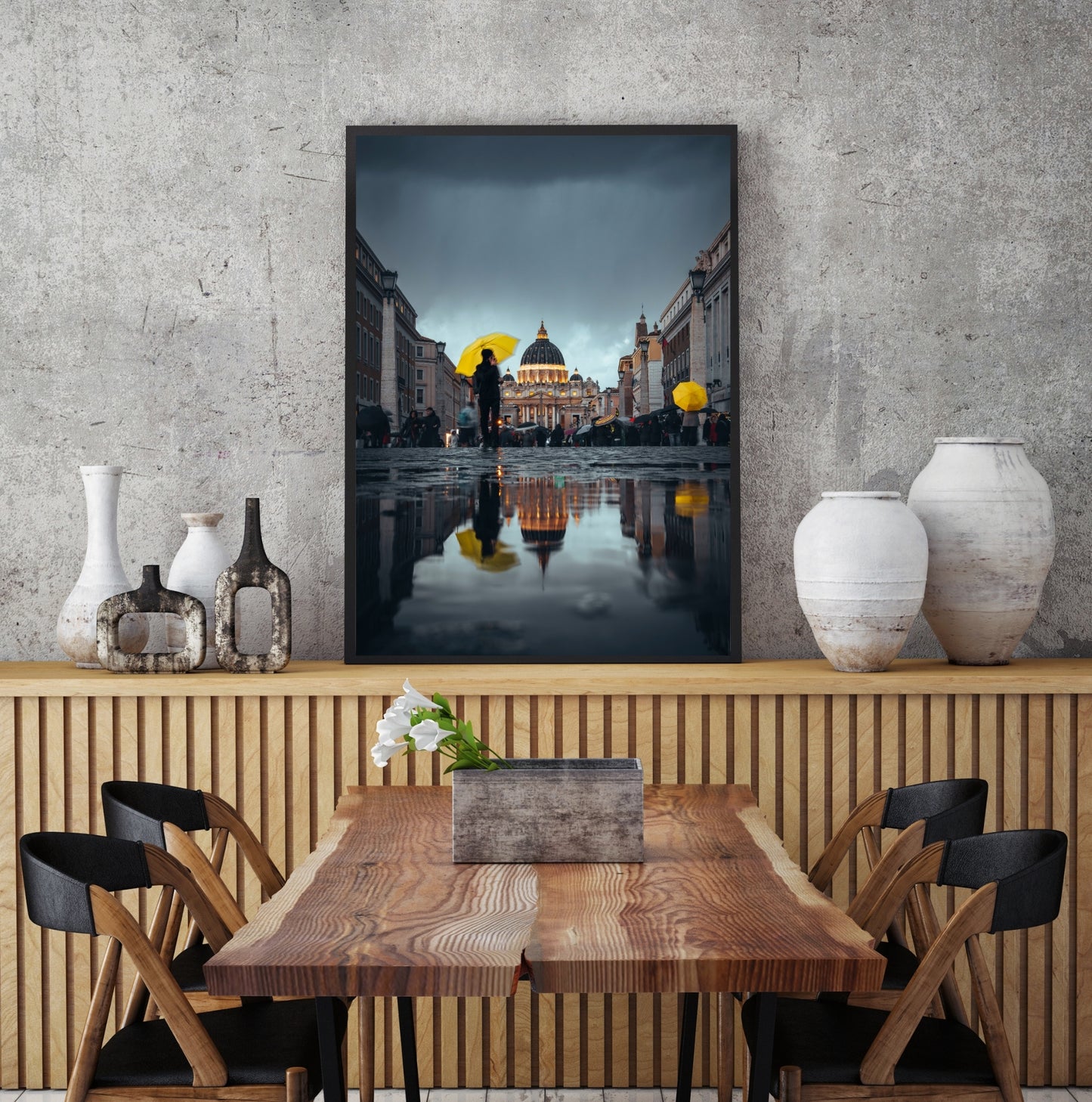 Vatican City Umbrella Man